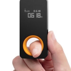 HOTO Laser Measuring Tool, Pocket-Size 98Ft Digital Laser Tape Measure ±2mm Accuracy, USB-C Rechargeable, OLED Display, Ft/M/in Unit Conversion, Real-time Data Sync, Cool Gadgets for Men & Home Use